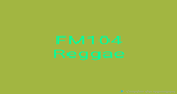 rádio web fm 104 reggae