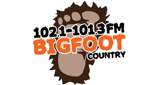 bigfoot country 102.1 & 101.3